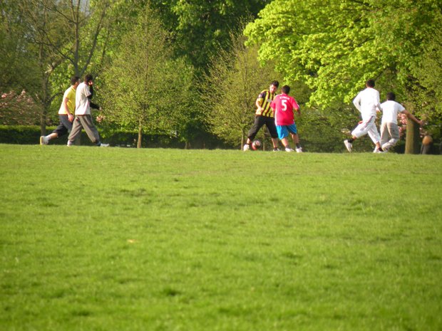  jeux de ballon, Regent's Park